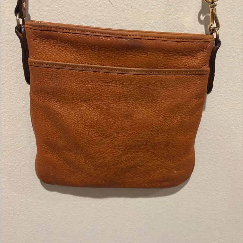 Ralph Lauren Brown Leather Bag with Gold Details - Picture 7 of 13